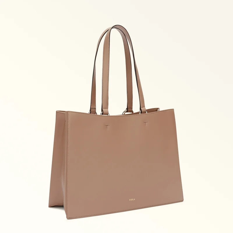 فورلا حقيبة توت Nuvola لون Greige مقاس كبير